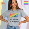 Queer_The Freedom to Be Myself_sporting grey t-shirt