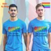 Queer_The Ultimate Love Adventure_carolina blue t-shirt