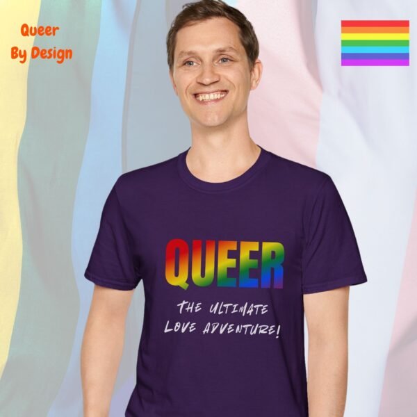 Queer_The Ultimate Love Adventure_purple t-shirt