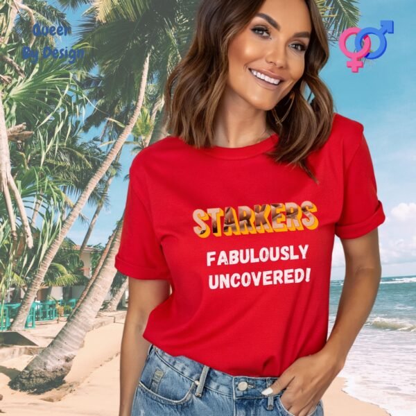 Starkers_Fabulously Uncovered_red t-shirt