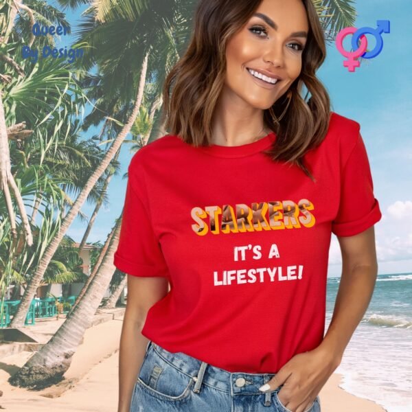 Starkers_It is a Lifestyle_red t-shirt Starkers_It is a Lifestyle_red t-shirt