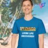 Starkers_ Living Life Uncovered_sapphire t-shirt