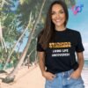 Starkers_ Living Life Uncovered_womans black t-shirt
