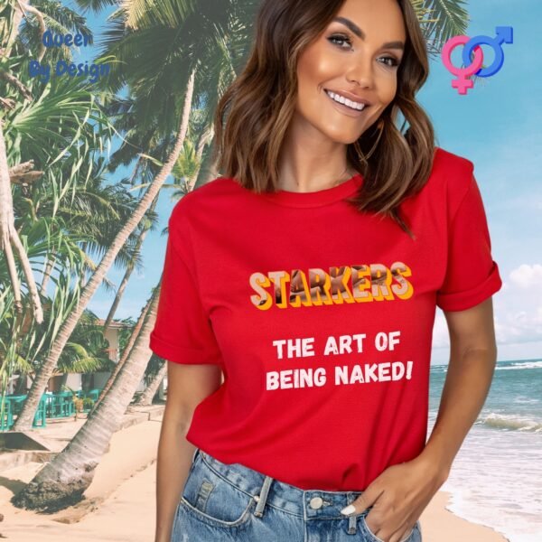 Starkers_The Art of Being Naked_redk t-shirt