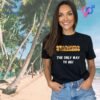 Starkers_The Only Way to Be_womans black t-shirt