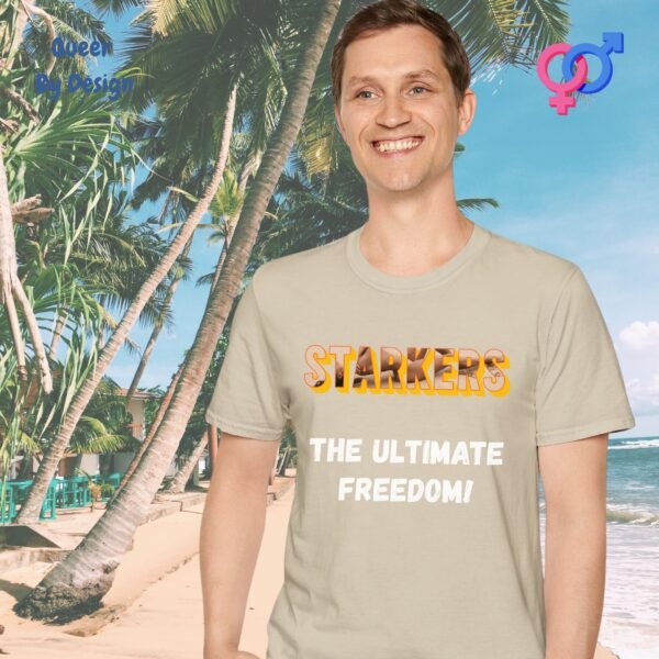 Starkers_The Ultimate Freedom_sand t-shirt