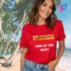 Starkers_ Turn Up the Heat_red t-shirt