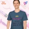 Swingers_Because Variety is the Spice of Life_indigo blue t-shirt