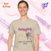 Swinging_Where the Fun Never Stops_sand t-shirt