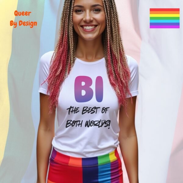 The Best of Both Worlds_ladies white t-shirt