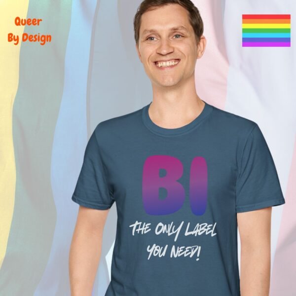 The Only Label You Need_indigo blue t-shirt The Only Label You Need_indigo blue t-shirt