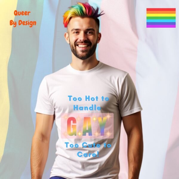 Too hot to handle_white t-shirt