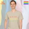 We’re Here, We’re Queer_sand t-shirt