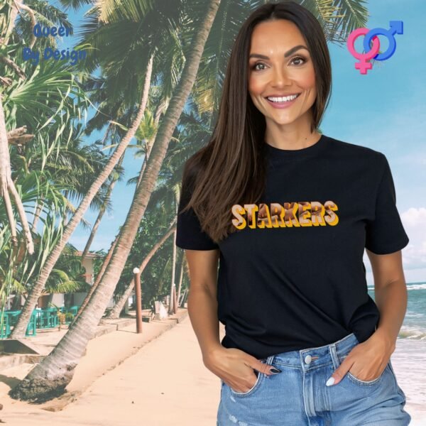 starkers_womans black t-shirt