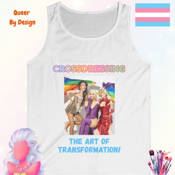 Crossdressing The Art of Transformation_white tanktop Crossdressing The Art of Transformation_white tanktop