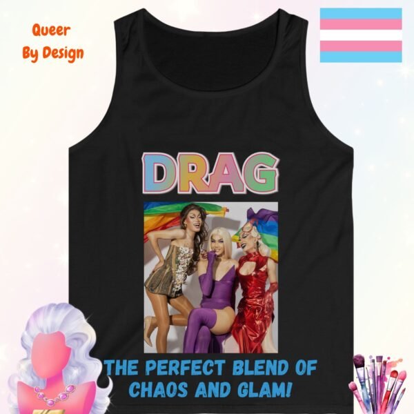 Drag The Perfect Blend of Chaos and Glam_black tanktop