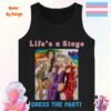 Life is a Stage. Dress the Part_black tanktop