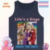 Life is a Stage. Dress the Part_navy tanktop