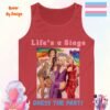 Life is a Stage. Dress the Part_red tanktop