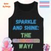 Sparkle and Shine The Crossdresser Way_black tanktop