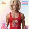 Transgender Living My Life My Way_mans red tanktop
