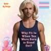 Why Fit In When You Were Born to Stand Out_mans navy tanktop Why Fit In When You Were Born to Stand Out_mans navy tanktop